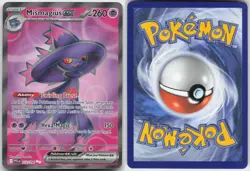 MISMAGIUS EX 112/094 ULTRA RARE PHANTASMAL FLAMES POKEMON HOLO NM - Image 3