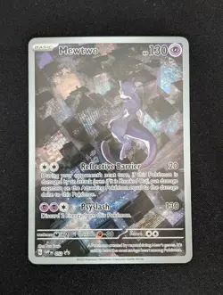 Mewtwo 052 SVP Promo Illustration Rare Pokemon TCG Holo - Image 1