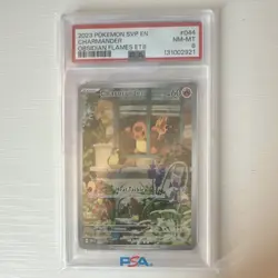 Pokemon Charmander SV Promo 044 Scarlet & Violet Holo PSA 8 2023 - Image 1