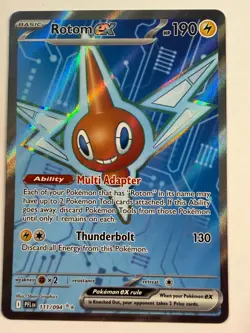 Rotom Ex Holo Phantasmal Flames Ultra Rare 111/094 Pokemon TCG - Image 1