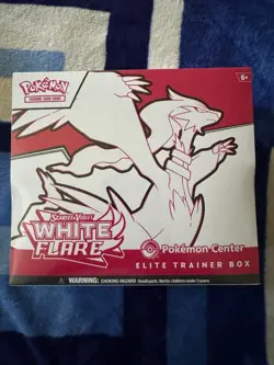 Pokemon White Flare POKEMON CENTER ETB – Factory Sealed – Brand New - Image 3