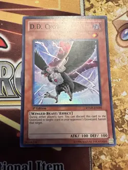 D.D. Crow RYMP-EN095 Super Rare 1st Edition MP Edison Yugioh - Image 1