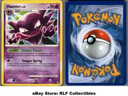 2009 Pokemon, Platinum Arceus, #41/99 Haunter, Uncommon (b) - Image 1