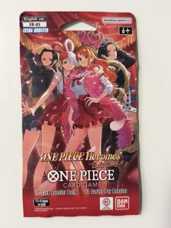 (HEAVY)🔥One Piece Heroines Edition EB 03 Sleeved Booster Pack (Factory Sealed) - Image 2
