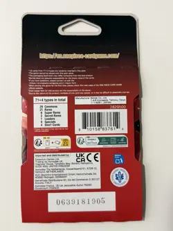 (HEAVY)🔥One Piece Heroines Edition EB 03 Sleeved Booster Pack (Factory Sealed) - Image 3