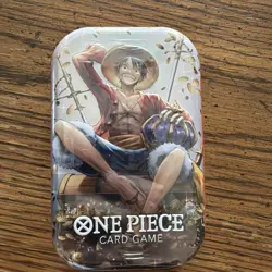One Piece Card Game – Luffy Treasure Tin Brand New & Factory Sealed 🔥 - Image 1