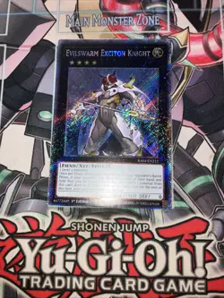 Evilswarm EXCITON Knight Platinum Secret Rare RA04-EN212 Yugioh - Image 1