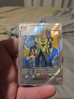 Dragon Ball Super Card Game Android 16 Rare Holo 5801-002 - Image 1