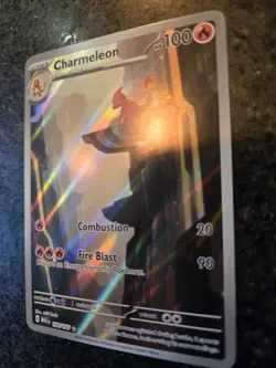 Pokemon Charmeleon 169/165 SV2a: Card 151 Art Rare Holo English Stage 1 100 HP - Image 2