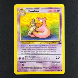 Slowbro 43/62 - Fossil - Pokemon Card - Image 5