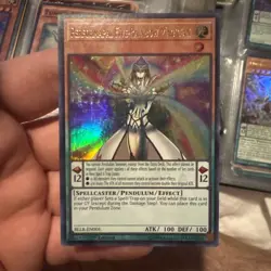 Yugioh Performapal Five-Rainbow Magician BLLR-EN005 1st Ultra Rare - Image 3