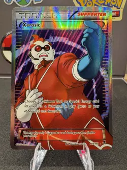 Pokemon TCG Card English XY Phantom Forces Xerosic 119/119 Full Art Holo - Image 1