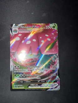 Venusaur VMAX SWSH102 SWSH: Sword & Shield Promo Cards Holo LP - Image 1