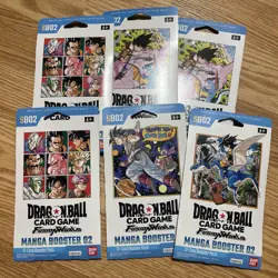 Dragon Ball Super Card Game Fusion World-Manga Booster 2 SB02 Sleeved Booster x6 - Image 2