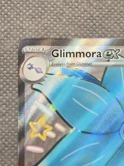 Glimmora Ex Shiny Full Art Holo 218/091 Shiny Vault Glimmora NM Holo Pokemon TCG - Image 3