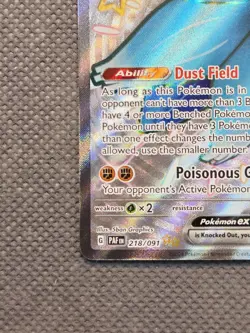 Glimmora Ex Shiny Full Art Holo 218/091 Shiny Vault Glimmora NM Holo Pokemon TCG - Image 5