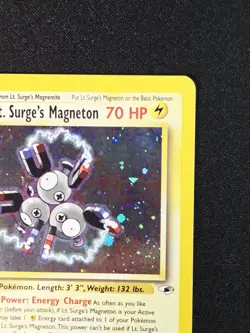 Lt. Surge's Magneton 8/132 Holo Rare (2000) Gym Heroes Pokemon WoTC Nintendo TCG - Image 4