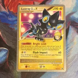 Pokemon Luxray GL LV.X 109/111 Rising Rivals Rare - world championship deck - Image 1