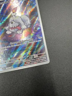 NM SV01: Scarlet & Violet Base Set Greavard Illustration Rare 214/198 Pokemon TC - Image 4