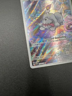 NM SV01: Scarlet & Violet Base Set Greavard Illustration Rare 214/198 Pokemon TC - Image 5