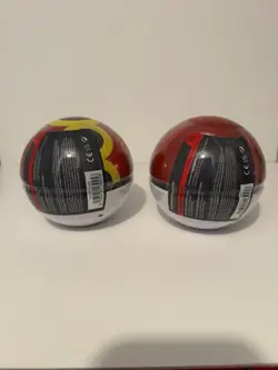Pokemon TCG PokeBall Tins E25 Sealed NEW *LOT OF 2* 6 Booster Packs - Image 2