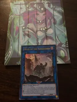 Yugioh 1x Rock of the Vanquisher WISU-EN022 Wild Survivors Ultra Rare 1st Ed NM - Image 1