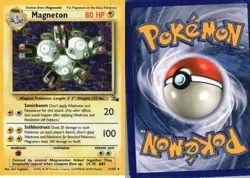 Magneton 11/62 Fossil Holo Rare Pokemon Card WOTC 1999 LP - Image 1