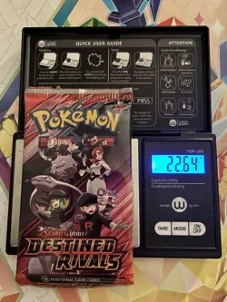 (VERY HEAVY) 22.64g Pokemon TCG Destined Rivals Booster Pack (SEALED)✅ - Image 1