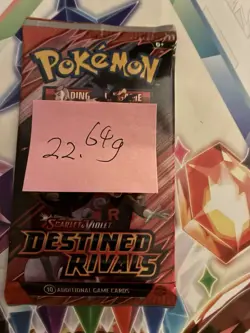 (VERY HEAVY) 22.64g Pokemon TCG Destined Rivals Booster Pack (SEALED)✅ - Image 2