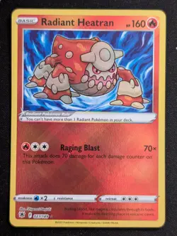 Radiant Heatran 027/189 SWSH10: Astral Radiance Pokemon TCG NM - Image 1