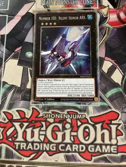 Number 101: Silent Honor ARK Platinum Secret Rare RA04-EN211 Yugioh - Image 1