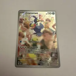 Holo Cramorant - 176/167 Illustration Rare Twilight Masquerade Pokemon TCG - Image 2