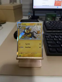 Luxio 136/091 Pokemon SV: Paldean Fates Shiny Rare NM Pokemon TCG - Image 3
