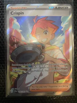Pokemon TCG Crispin Full Art 164/142 Stellar Crown NM - Image 1