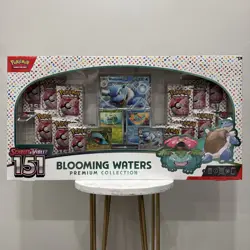 151 Blooming Waters Premium Collection Box Pokemon TCG **SEALED/NEW** - Image 1