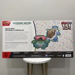 151 Blooming Waters Premium Collection Box Pokemon TCG **SEALED/NEW** - Image 2