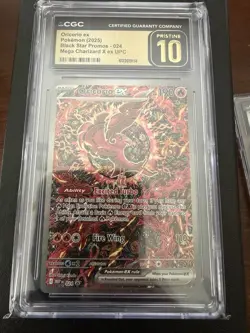 Pokemon TCG CGC Pristine 10 Oricorio ex Black Star Promo Holo 024 2025 - Image 1