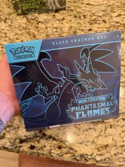 Pokemon Mega Evolution Phantasmal Flames Elite Trainer Box Charizard 2025 Engli… - Image 1