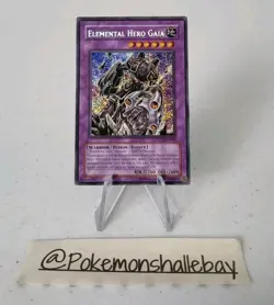 Elemental Hero Gaia ANPR-EN099 *VLP-NM* Secret Rare Yugioh Card - Image 1