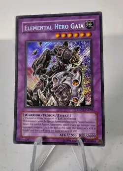 Elemental Hero Gaia ANPR-EN099 *VLP-NM* Secret Rare Yugioh Card - Image 2