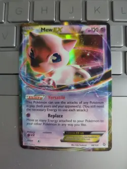 Pokemon TCG Mew-EX Dragons Exalted 46/124 Holo - Image 1