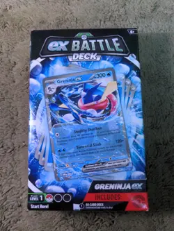 Pokemon Ex Battle Deck Greninja Ready To Play Deck New Sealed - Image 1