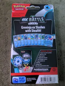 Pokemon Ex Battle Deck Greninja Ready To Play Deck New Sealed - Image 2