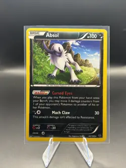 2015 Pokemon TCG Roaring Skies Absol 40/108 Reverse Holo Near Mint - Image 1