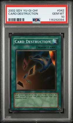 Yugioh Card Destruction SDY-042 PSA 10 - Image 1