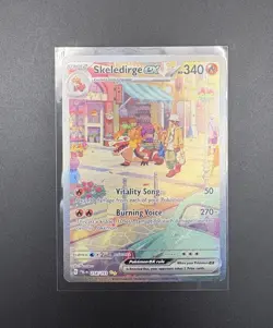 Pokemon Skeledirge EX 258/193 Paldea Evolved Special Illustration Rare Holo - Image 1