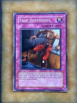 Yugioh Trap Dustshoot PGD-049 Common MP - Image 1