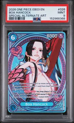 2026 ONE PIECE EB03-EXTRA BOOSTER -ONE PIECE HEROINES BOA HANCOCK 026 - Image 1