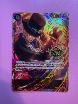 Sabo OP07-118 One Piece Card Game (Japanese 3rd Anniversary set) English Version - Image 1