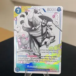 Bandai Kouzuki Oden ST22-005 Starter Deck 22 Foil Character 7 Cost 8000 English - Image 1